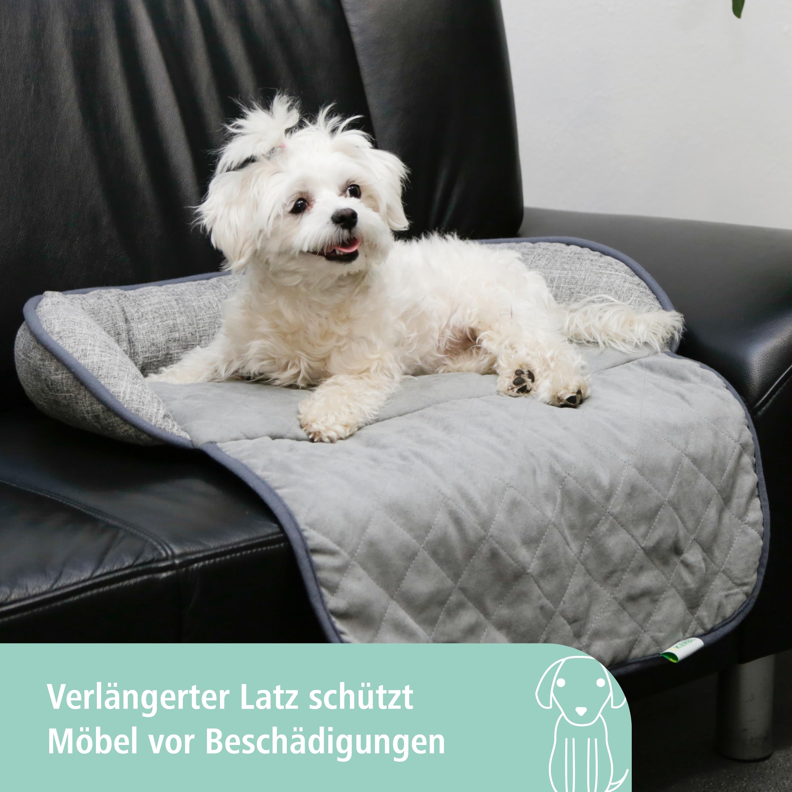 Kerbl Emalia Couch Cushion, 60 x 40 x 12 cm