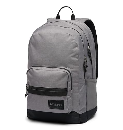 Columbia Unisex Zigzag II 30L Backpack, City Grey Heather/Black, One Size