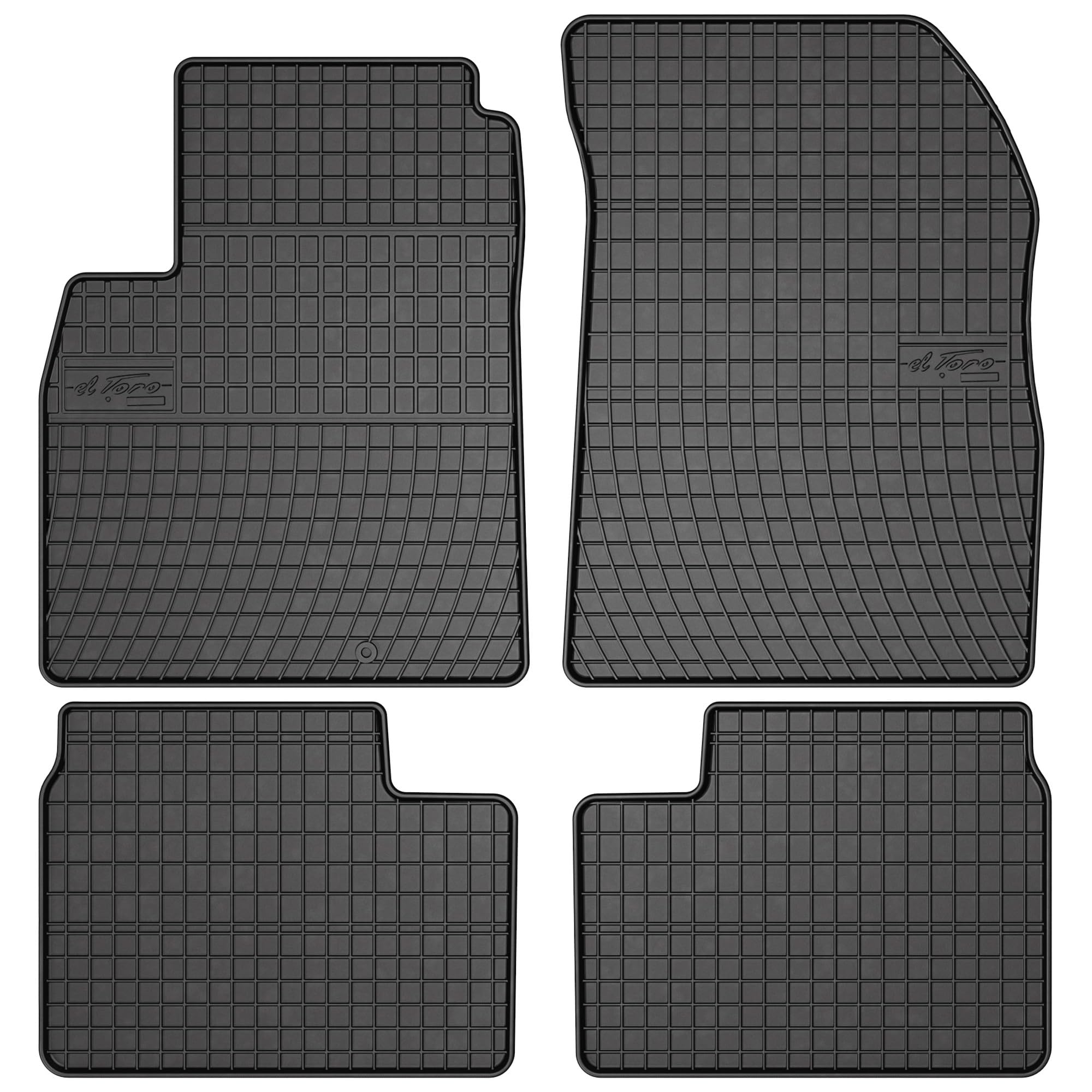 MOTOS Tappetini in gomma per auto adatto per Nissan Micra K13 2010-2016 Migliorate il vostro comfort di viaggio con il tappetino antiscivolo per auto No.77