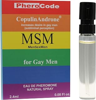 PheroCode MSM Perfume for Gay Men with Pheromones 0.08Fl. Oz