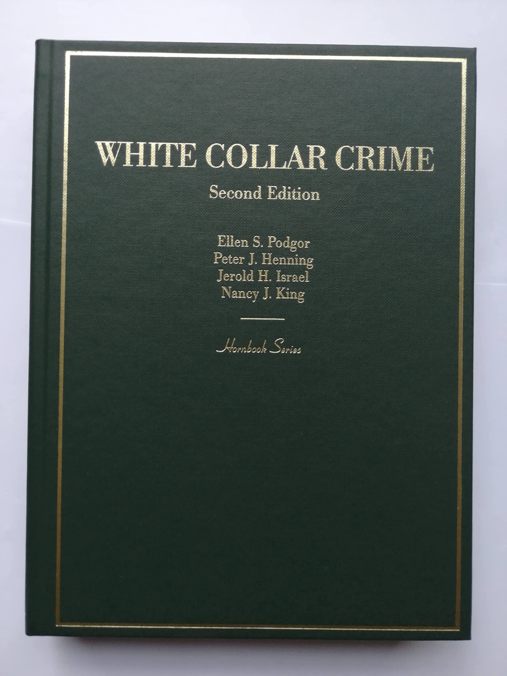 Buy White Collar Crime (Hornbook Series) — BookShops.in