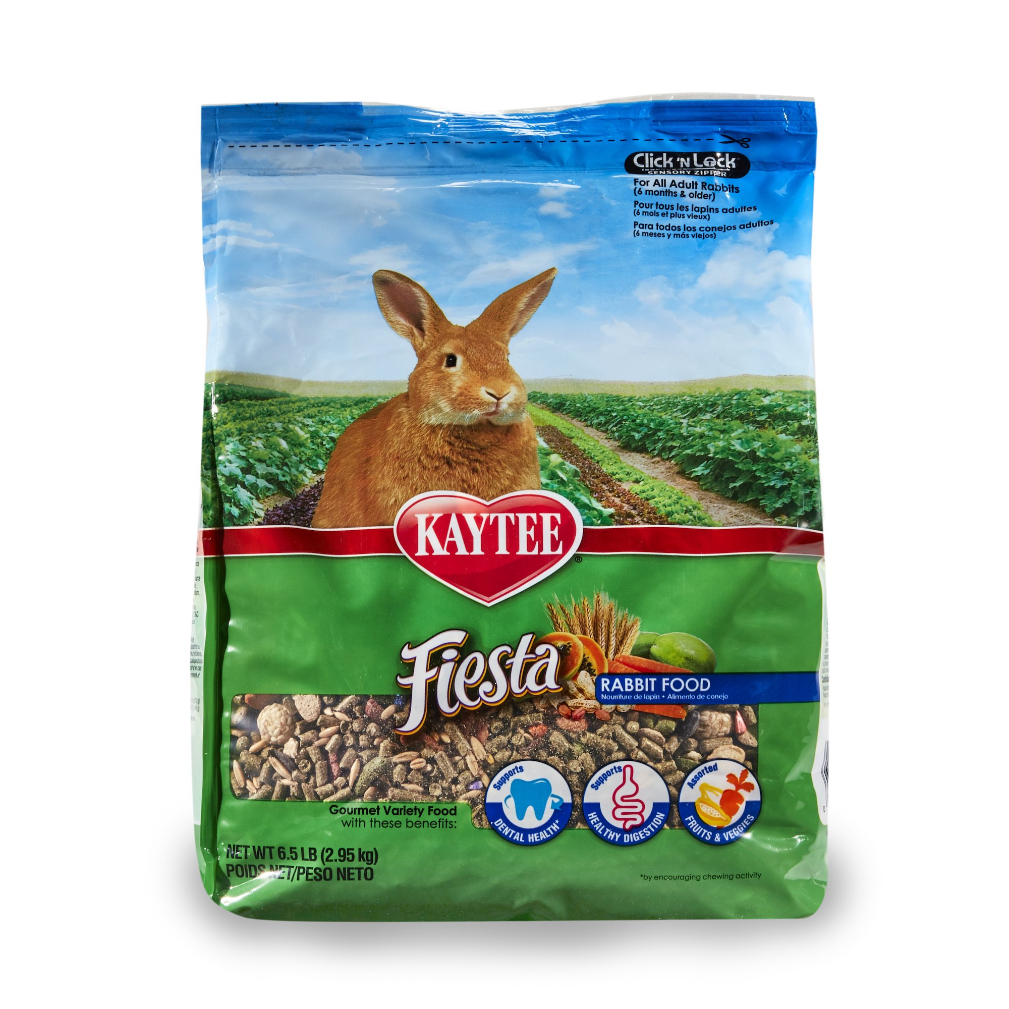 Kaytee Fiesta for Rabbits, 6.5 Pound