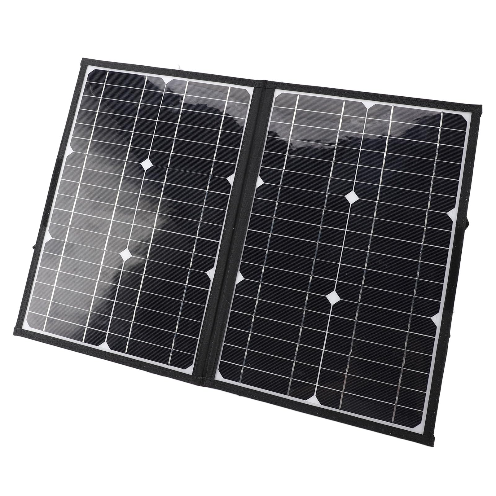 Pannello Solare Pieghevole 60 W Output 18 V CC Porta USB A TIPO C Pannello Monocristallino Portatile per Tablet Cella Tablet da Campeggio Esterno