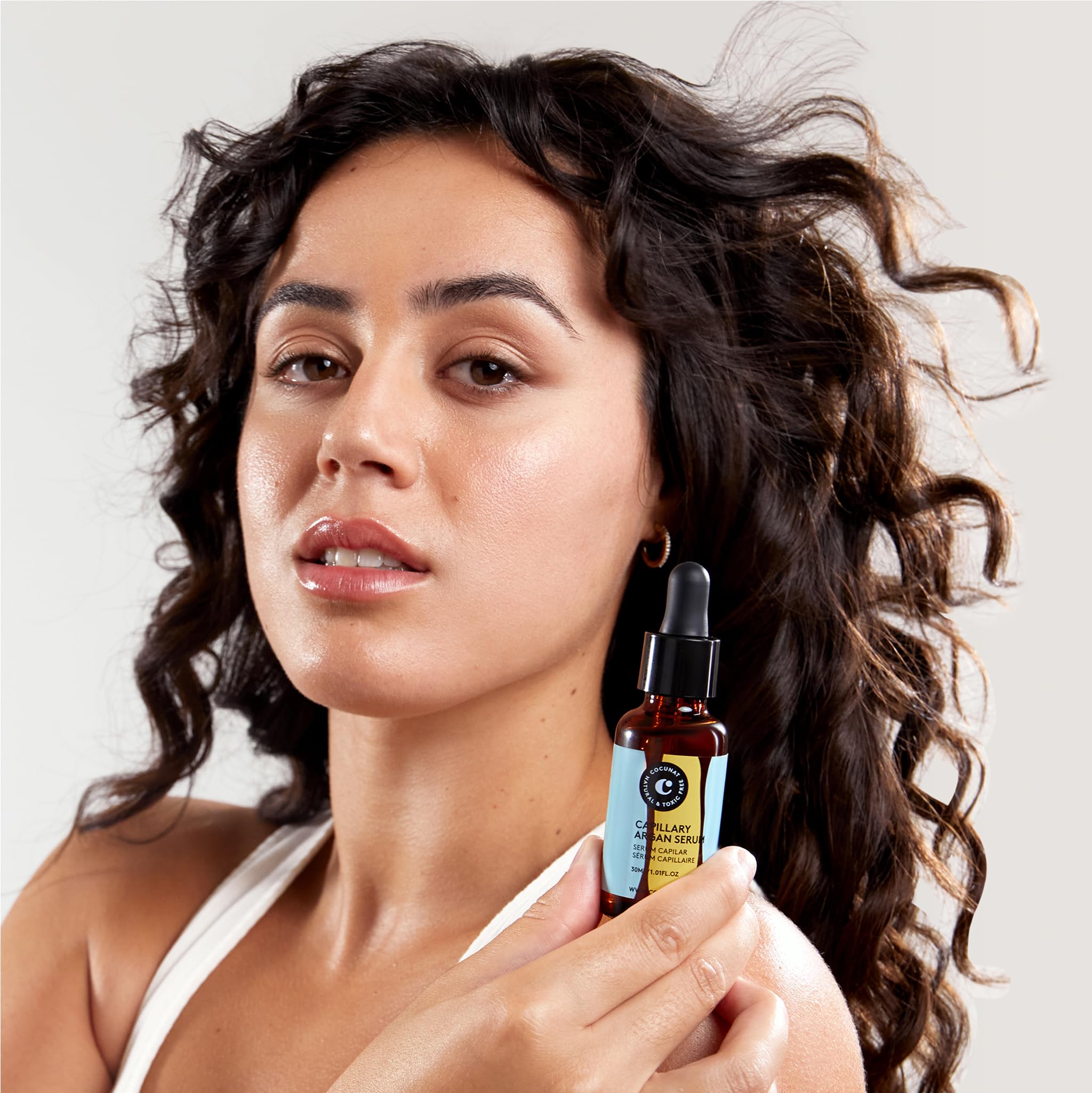 COCUNAT Boombastic + Sérum Argán Mascarilla Capilar Anti Frizz 200+30ml | Mascarilla ultra nutritiva con Ácidos Láurico y Linoleico + Sérum de Argán sin aclarado. Sin siliconas.