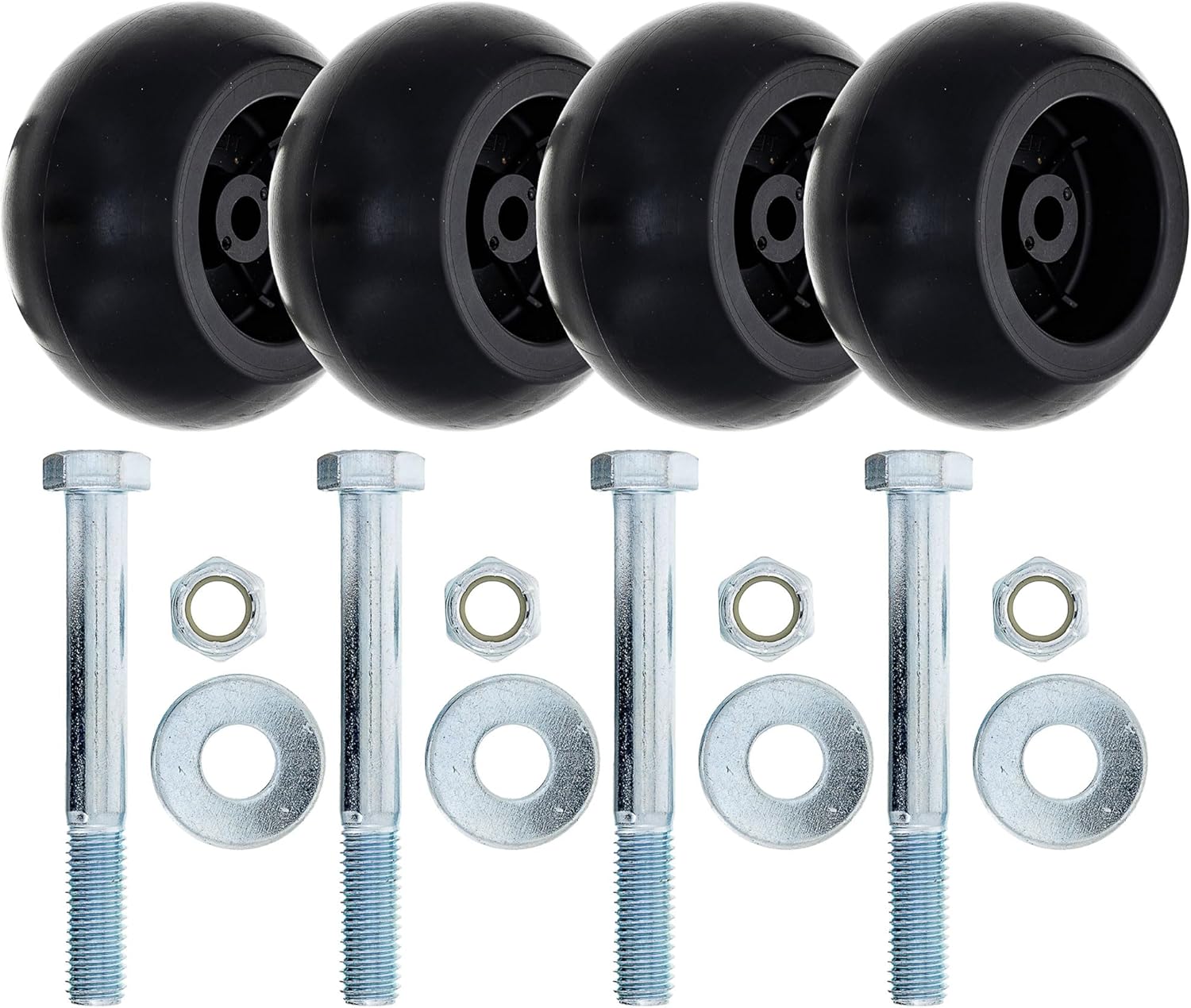 8TEN Deck Wheel Kit for Husqvarna YTH2348 MZ61 EZC4824 CD48I IZ4217 LZ5225 LZ6127 IZ5223 IZ6125 532133957 539107610