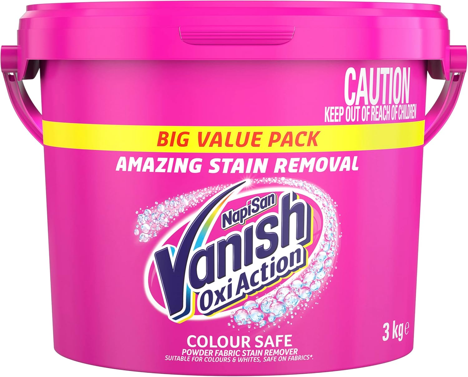Vanish Napisan Oxi Action Bulk Clothes Laundry Washing Powder Stain