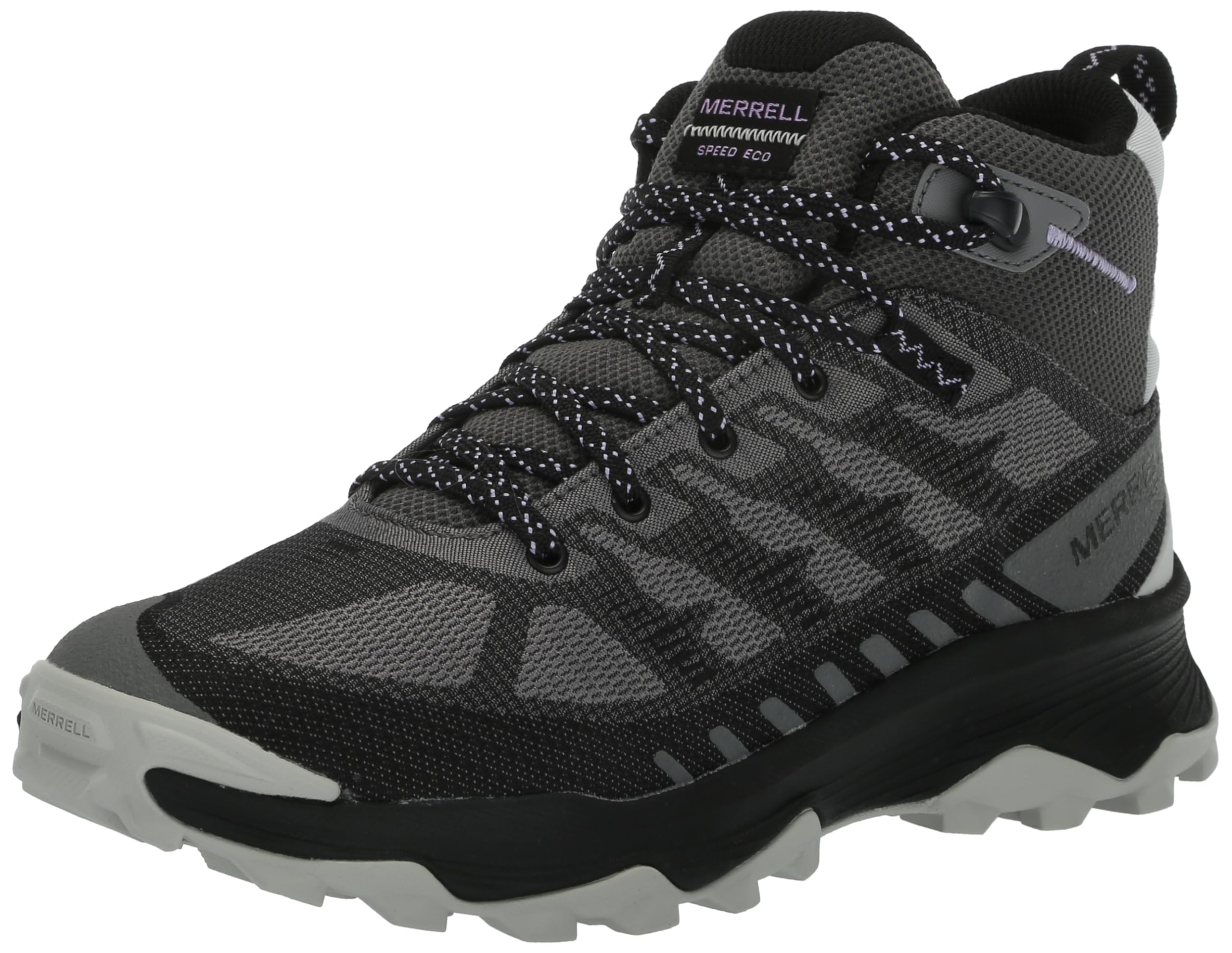 Merrell Women's Hiking Boot, Charcoal/ORC, 8