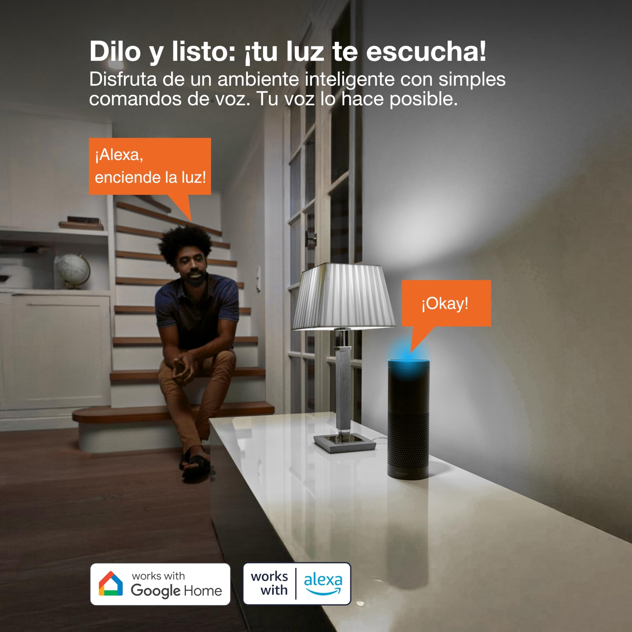 OSRAM Portalámparas LED SMART con WiFi y pin 3,5 W TW G9 | SMART WIFI PIN 3,5W 827, LED Lamps, Claro, 18 mm dia, 20000 h, Paquete de 5