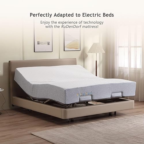 Miniatura 7 de Colchón de espuma viscoelástica de gel refrescante de 6 pulgadas, tamaño individual, colchón firme medio en una caja, certificado CertiPUR-US, 6