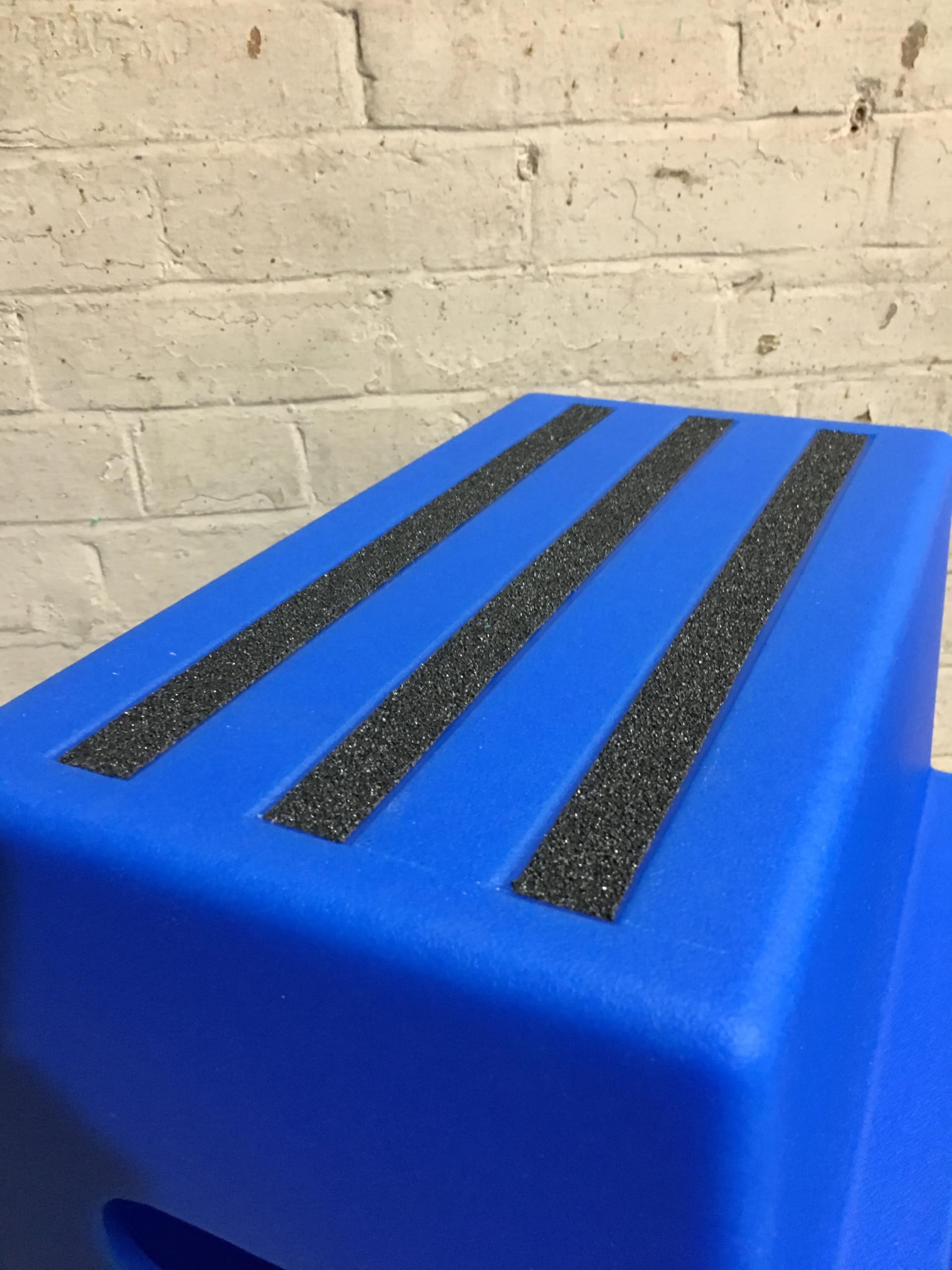 Werner 2-Step 200 Lbs. Capacity Red Steel Foldable Step Stool At