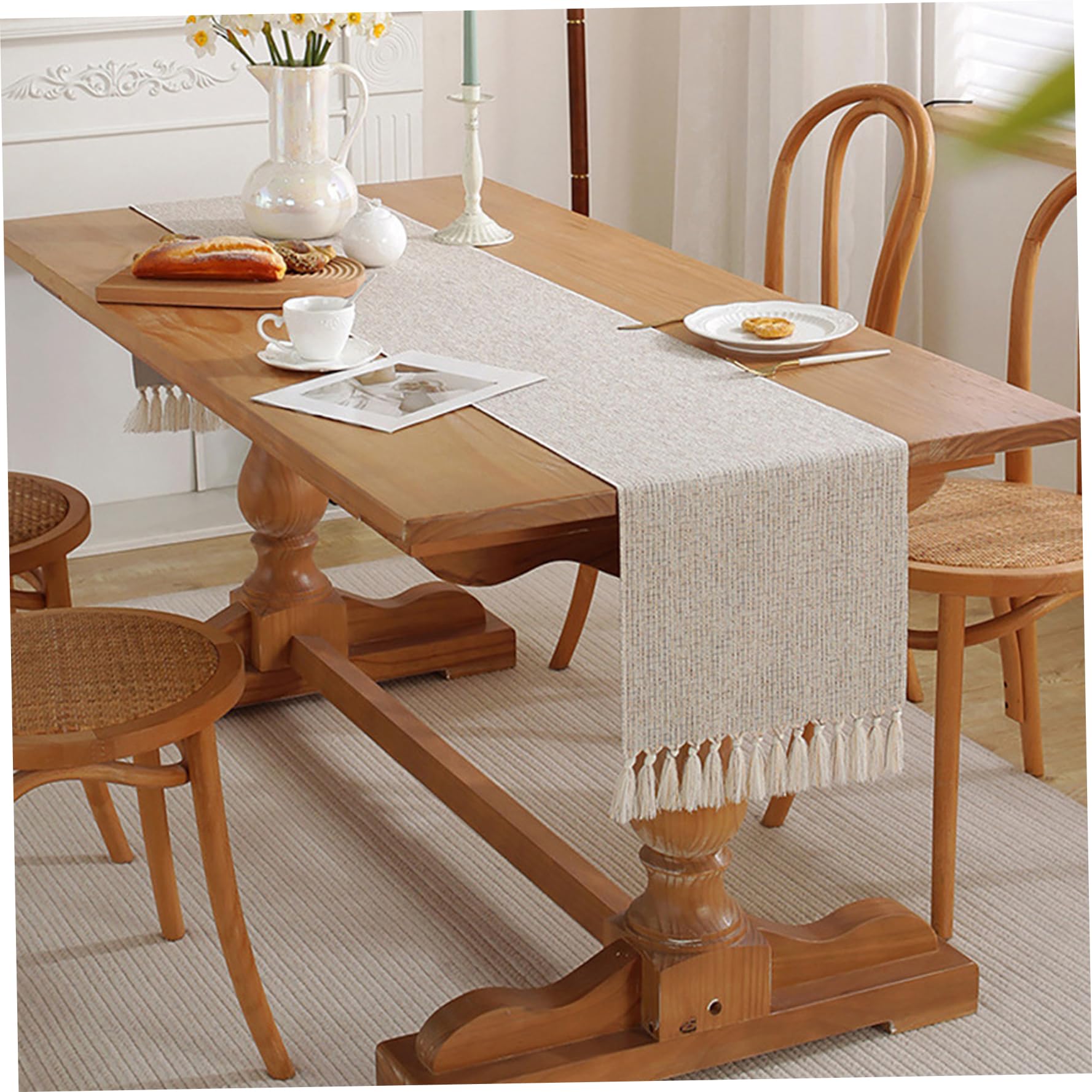 Chemin de table bohème pour habiller votre commode de chambre