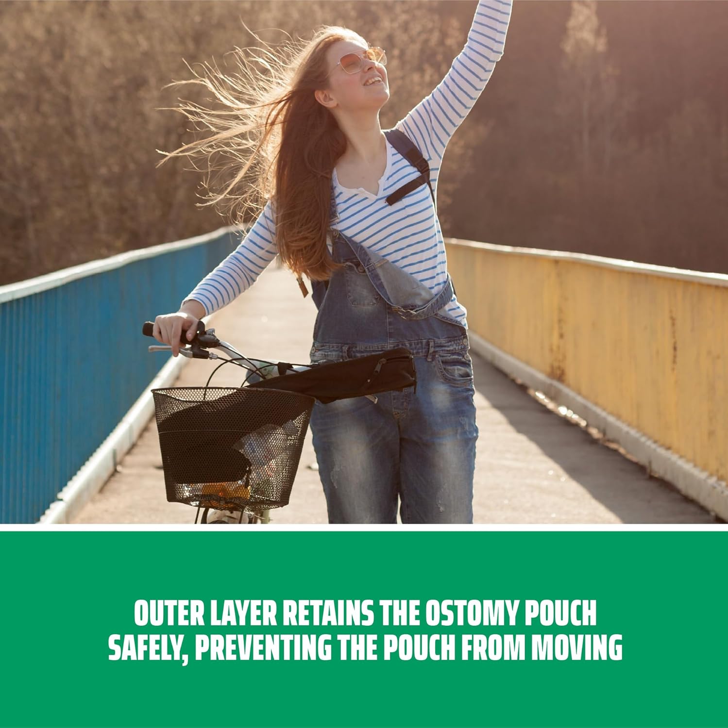 StomaSafe Plus Ostomy Support Belt (L/XL) | Seamless Unisex Ostomy Hernia Belt for Physically Active Life | Soft Colostomy Bag Covers for Women & Men | Stretchy & Discrete Ostomy Pouch Covers