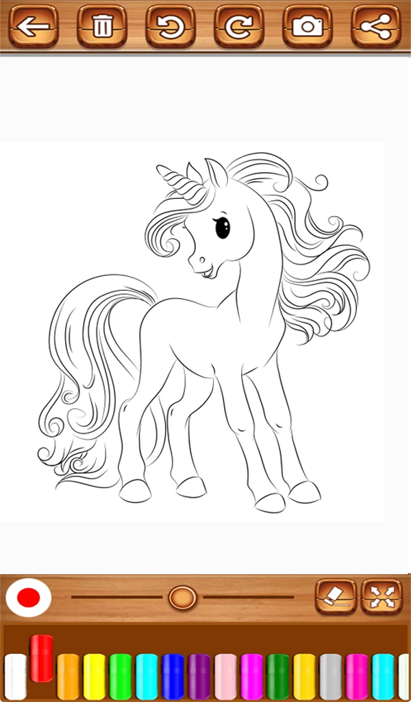 Unicorn Coloring Book App on Amazon Appstore