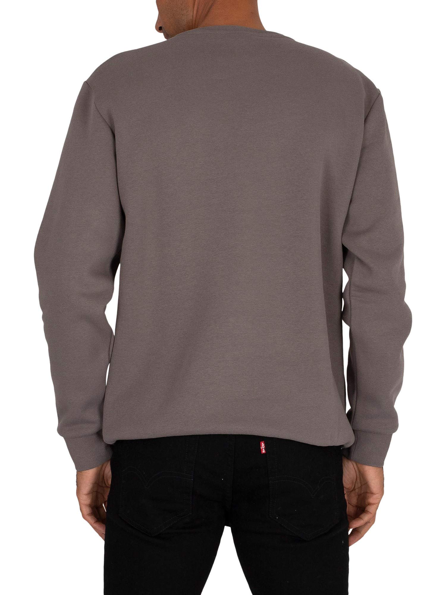 Ellesse Manto Sweatshirt Felpa, Uomo, Dark Grey, XS