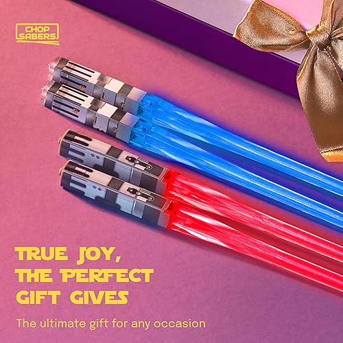 Miniatura 7 de Lightsable palillos iluminados con luz LED de Star Wars, palillos de sable de luz brillante, reutilizables, sables de luz LED brillantes, 8 modos de