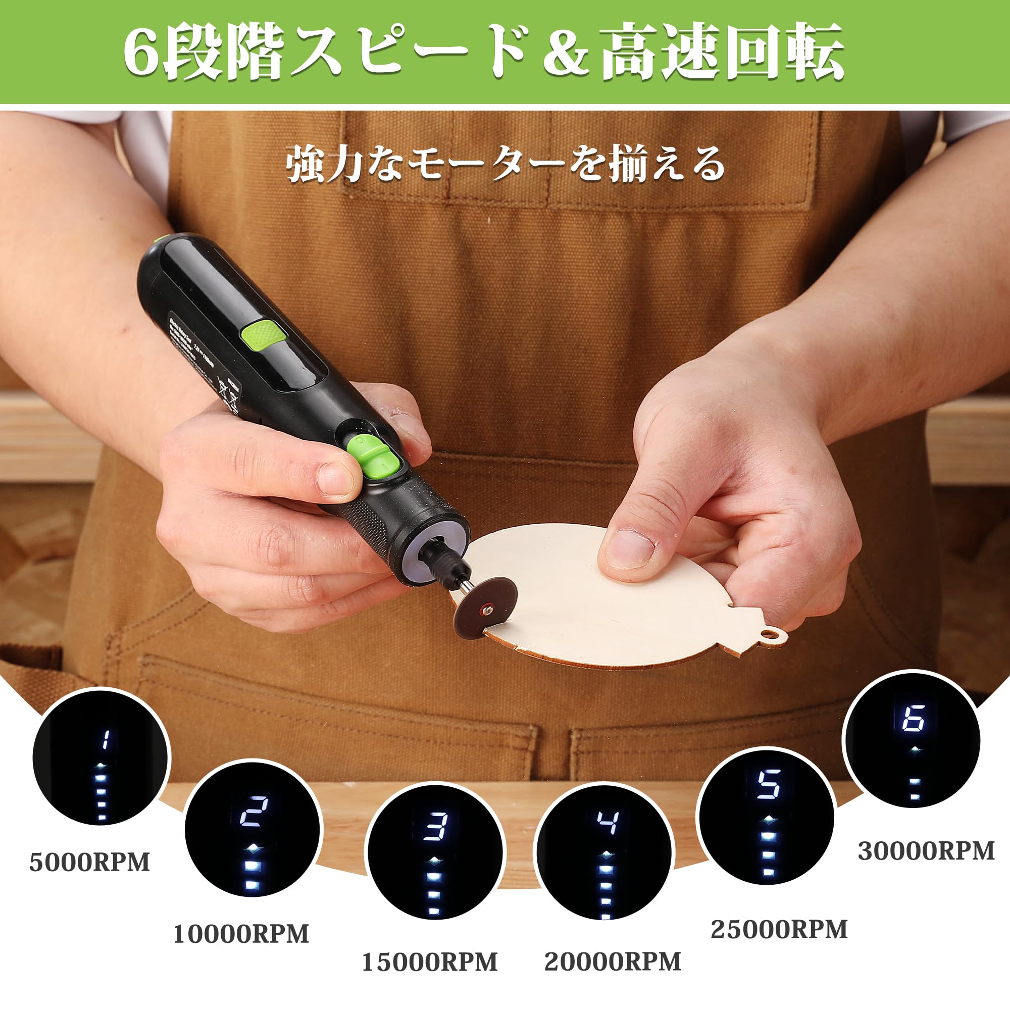 Amazon | WORKPRO 【2025新型】 ミニルーター リューター 7.2V