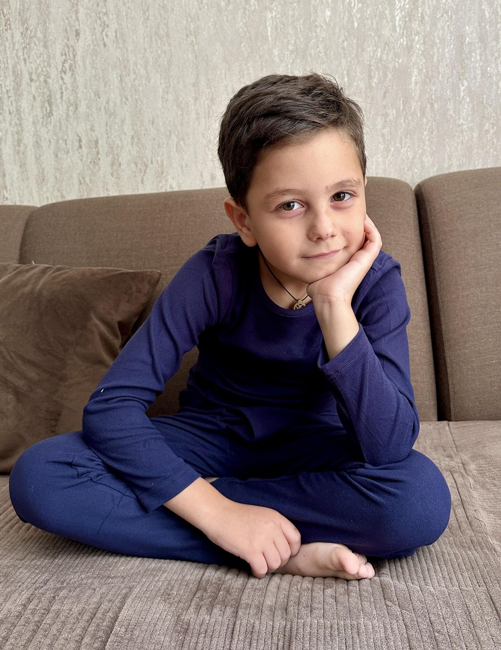 Arshiner Intimo Termico Bambino Biancheria Intima Termica Bambina Pantaloni e Maglia Termica Traspirante Asciugatura Rapida per Sci Corsa Calcio 5-12 Anni
