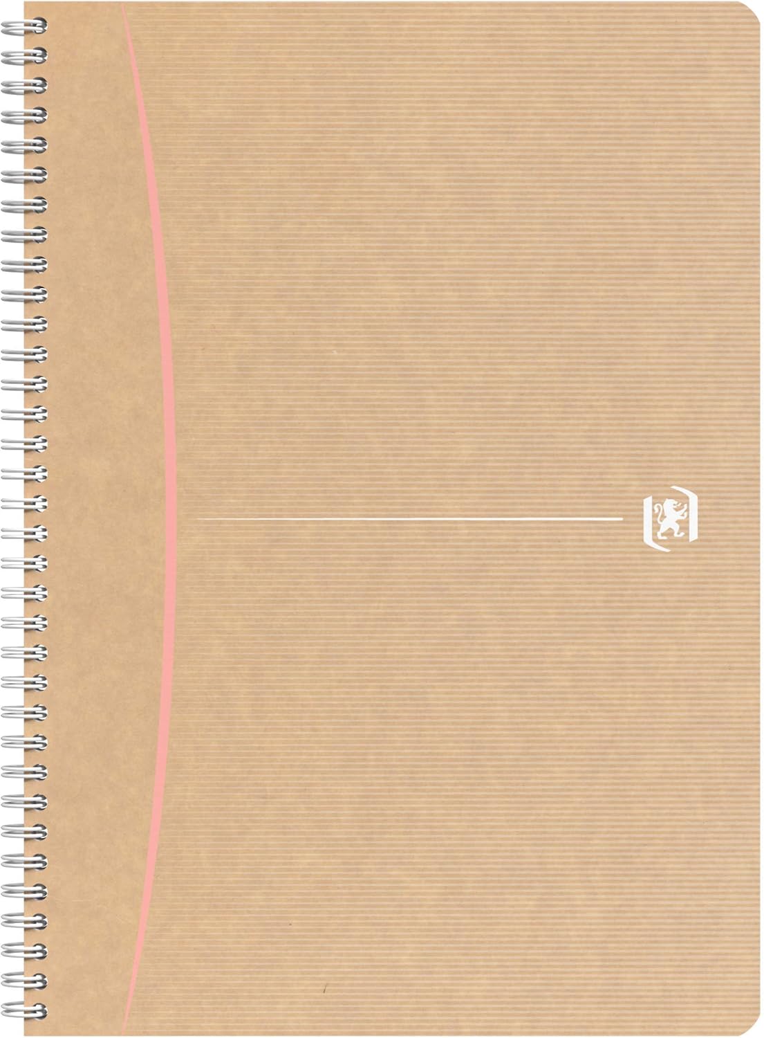 Oxford Touareg A4 Notebook Small Squares 5 mm 180 Pages Recycled Paper Spiral Bound Kraft Cover Random Colour