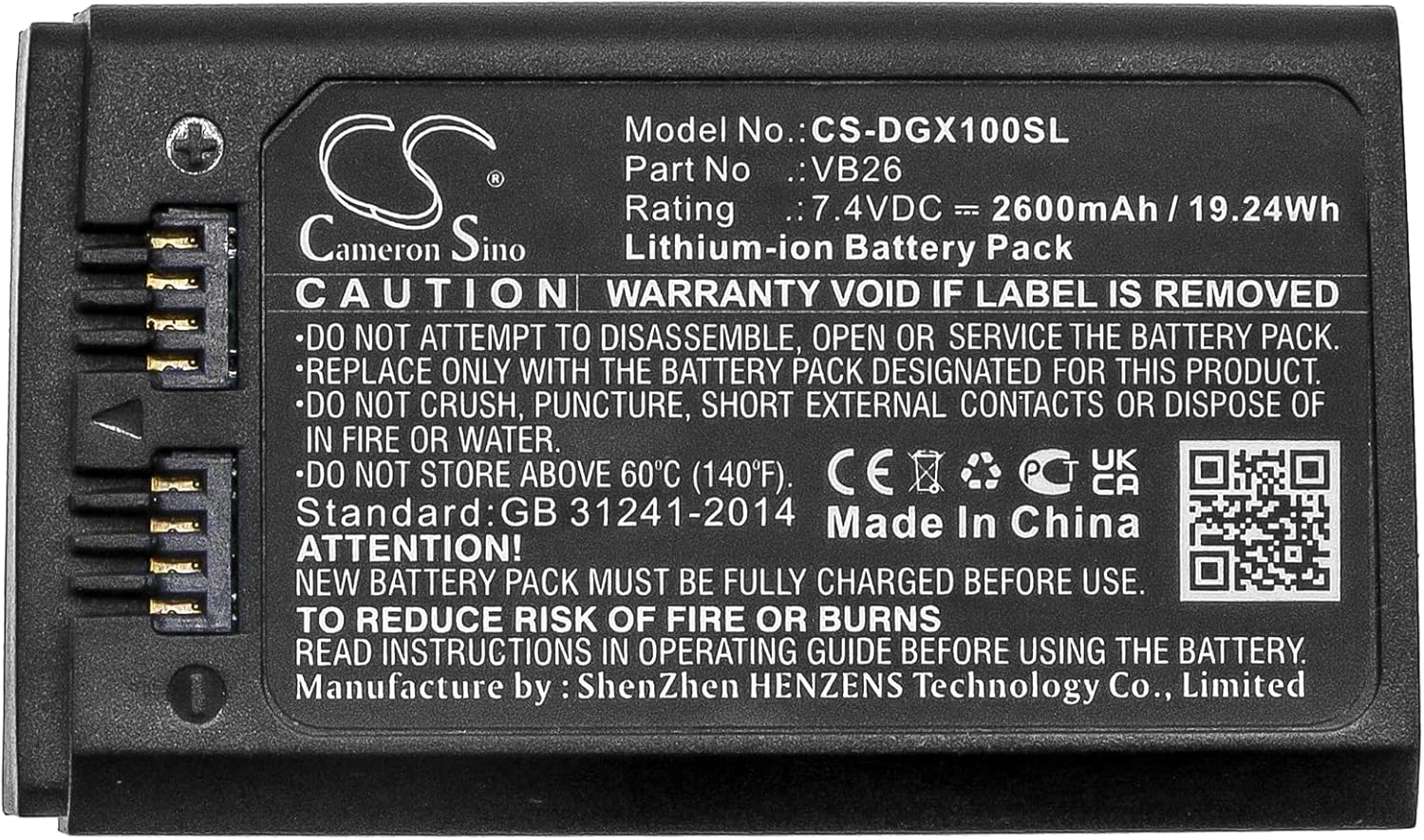 楽天市場】【12/1限定価格】＼楽天ランキング1位受賞／Godox VB26B V1 V860III対応 リチウム バッテリー 2980mAh  7.2V PSEマーク クロス付 : 【Godox正規店】ユア・トレジャー 2600mAh バッテリー GODOX V1互換 部品番号VB26用