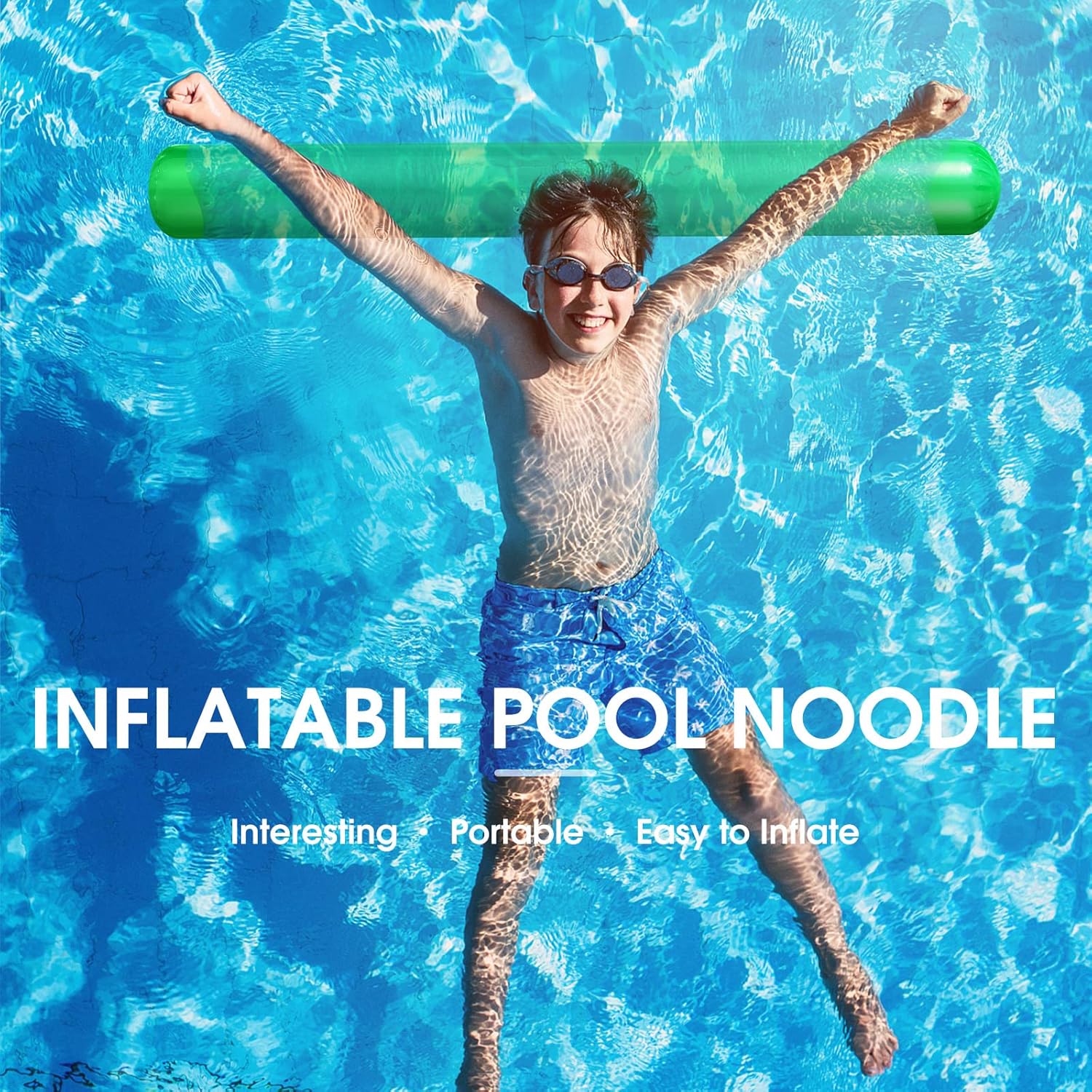 Pool Inflatable Sticks 41.3 Inch Pool Noodles PVC Swimming Noodles Colorful Inflatable Pool Noodle Adults Float Water Noodles Outdoor Water Games Toy for Beaches Swimming Pool Party Decor (5 Pieces) : Toys & Games