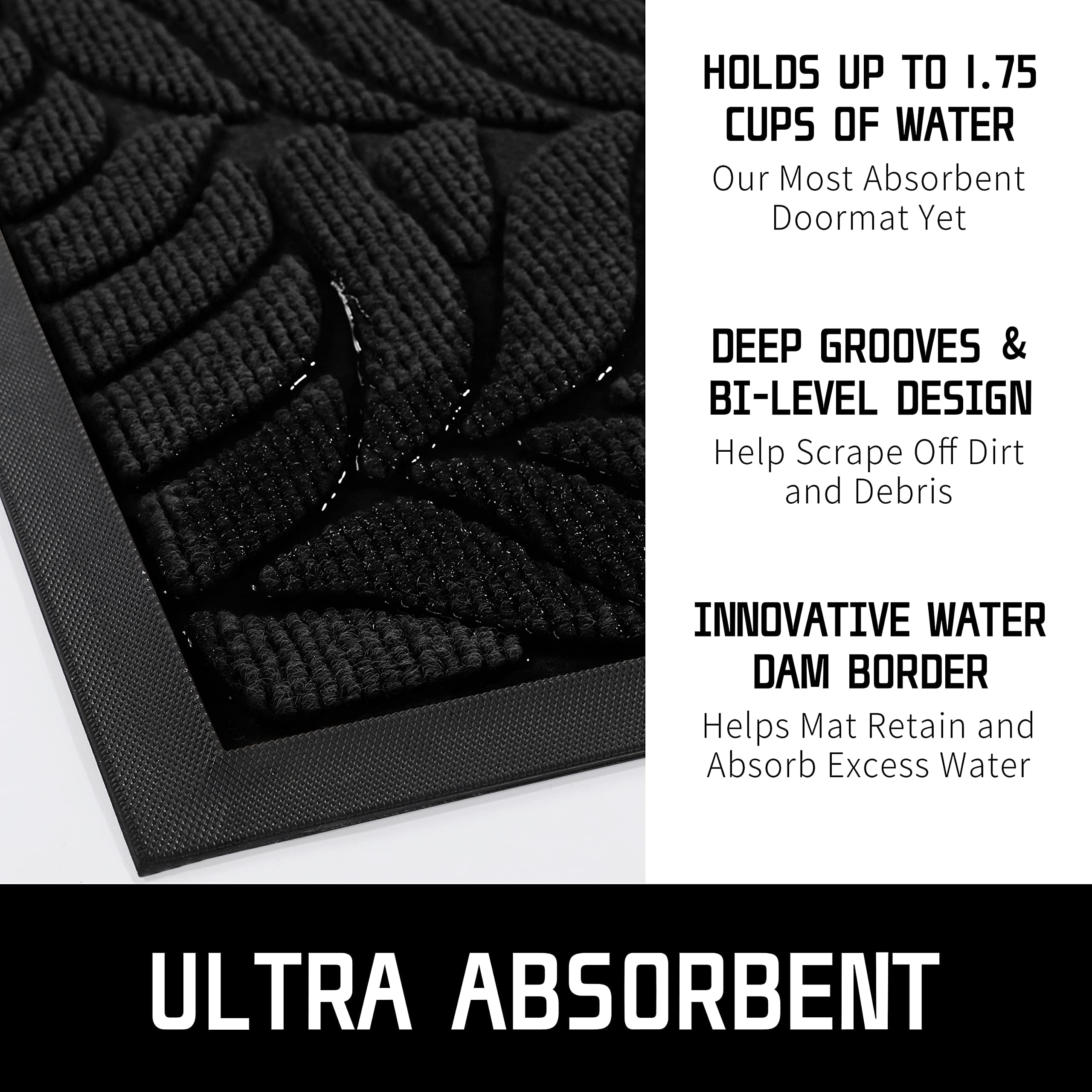 Yimobra Door Mats Outdoor Indoor - Image 3