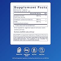 Vista 2 de Pure Encapsulations Glucosamina y condroitina con MSM - Apoya la salud de las articulaciones y la formación normal del cartílago* - Mantiene