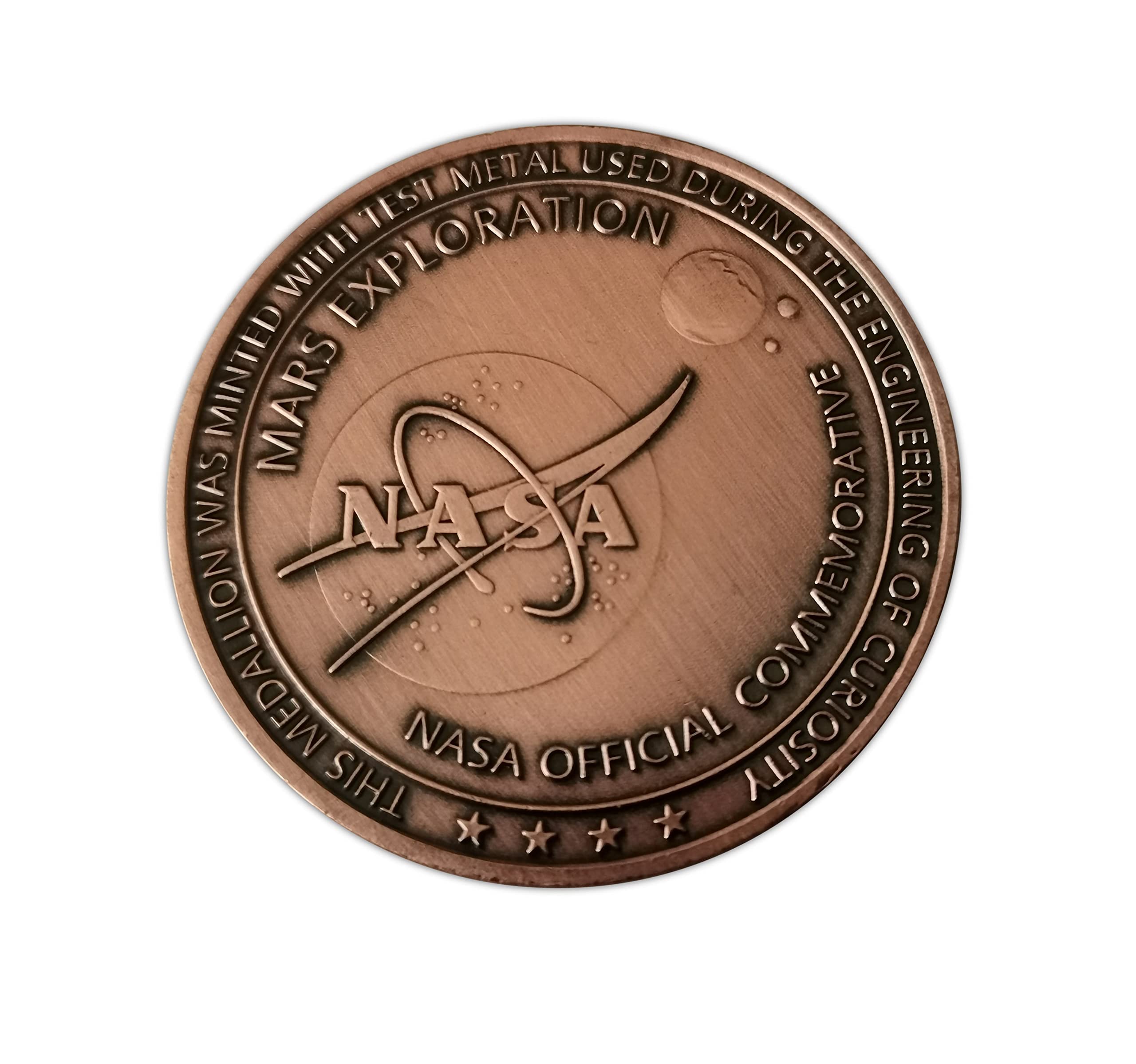 – Nasa Commemorative Mars Exploration Discovery Curiosity Rover Coin
