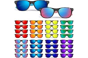 Kids Sunglasses Bulk for Ages 3-5 4-8 8-12 & Adults, 32 Pack