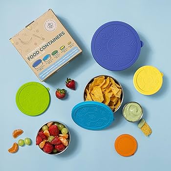 Everusely - Stainless Steel Food Containers - 3 Pack