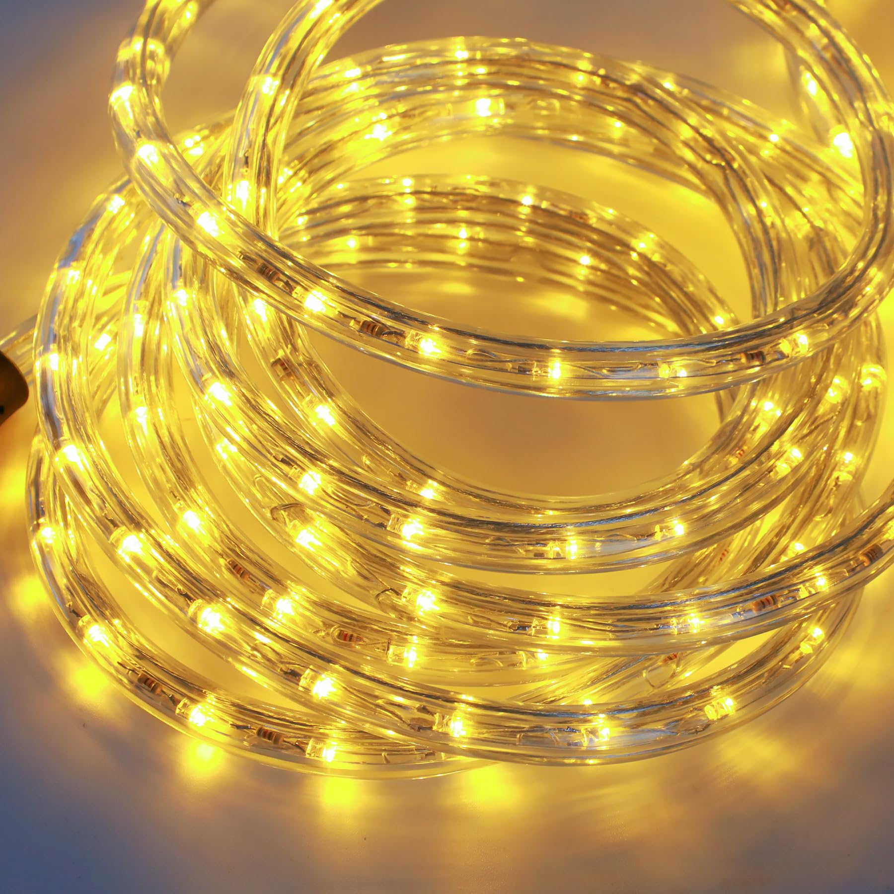 Forever Speed 50M LED Lichterschlauch Außen WarmWeiß mit 6 Modi Helligkeit Dimmbar Timer,1800 LEDs Lichtschläuche Schlauch Aussen Wasserfest IP65,Fernbedienung LED Lichterschlauch Weihnacht