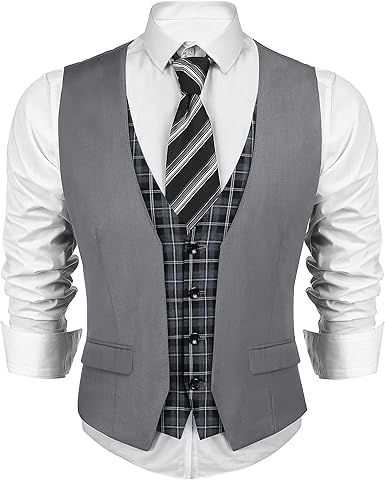 Mens dress vests wedding Clearance