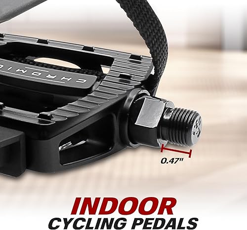 Miniatura 2 de BV Shimano SPDLook Delta - Pedales de bicicleta compatibles con 916 pulgadas con clips para los dedos del pie, pedales de pelotón para zapatos