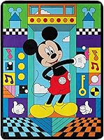 Vista 8 de Northwest Manta de Micro Raschel de Mickey Mouse, 46 x 60 pulgadas, Belong