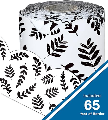 Vista 98 de Carson Dellosa Grow Together - Bordes de madera clara para tablón de anuncios de 65 pies, 1 rollo de ribete natural para pizarra blanca, corcho