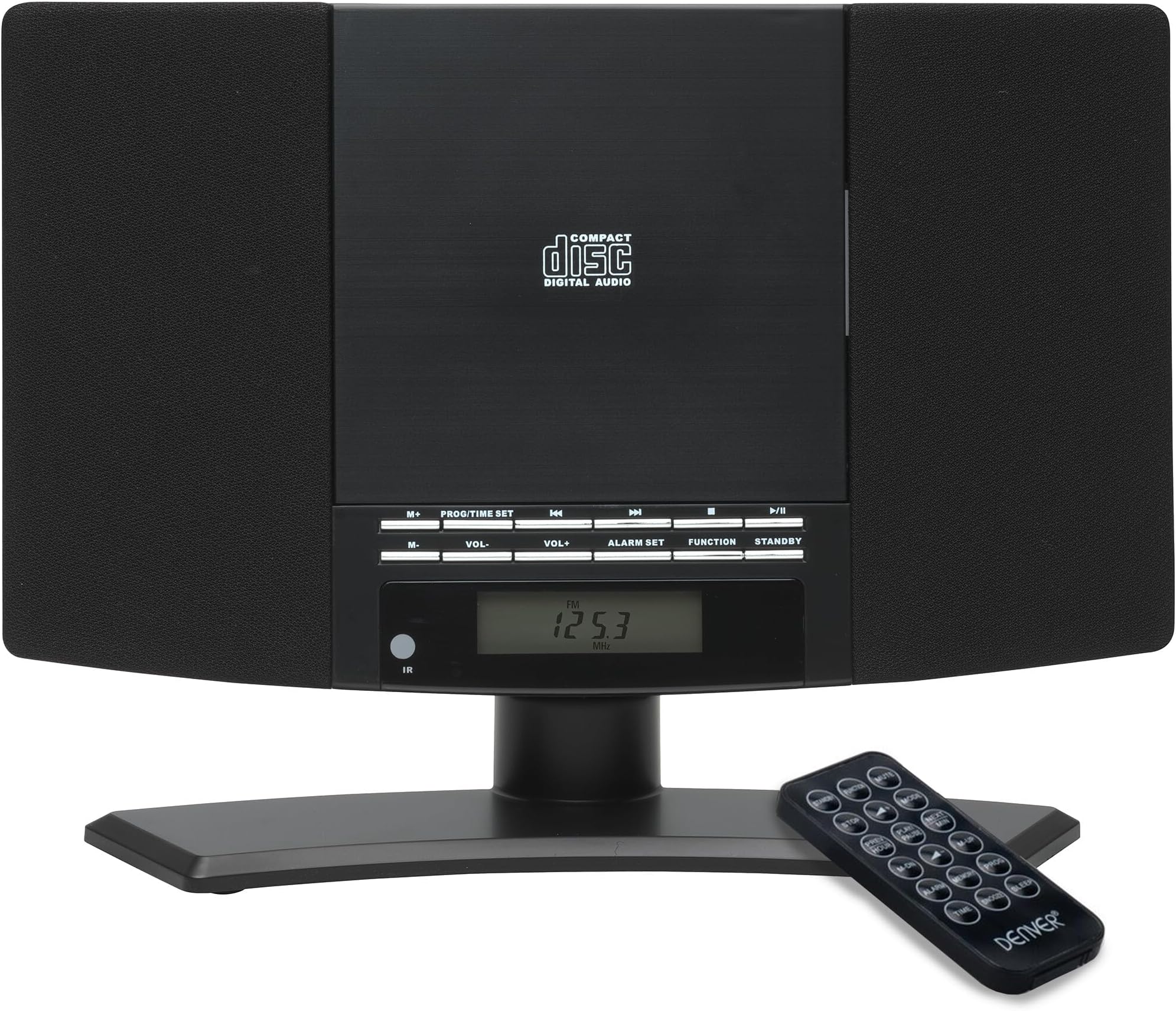 MC-5220SMK2 Rádio c/ leitor de CD AM/FM AUX Cinzento DENVER | Viptrónica