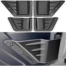 4pcs Door Side Cup Holder Storage Pockets Compatible with Ford Bronco 4 Door 2021 2022 2023 2024,Front and Rear Side Door Organizer Box for Bronco Interior Accessories