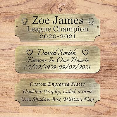 Size:3 W X 1 H, Custom Bronze Engraved Metal Seychelles - View #2