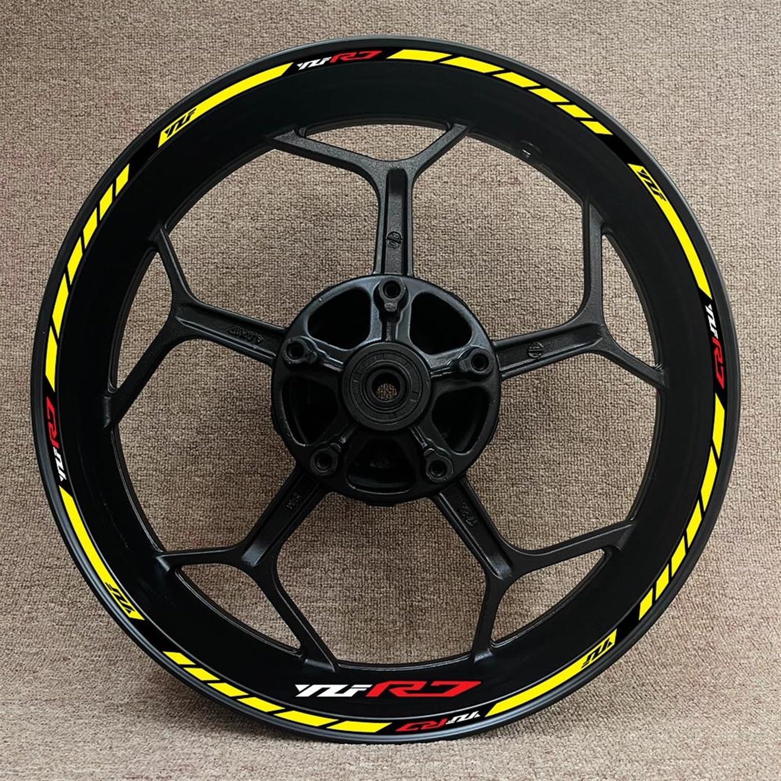 Motorcycle Wheel Stickers for Yamaha YZF R7 YZFR7 Wheel Rim Sticker