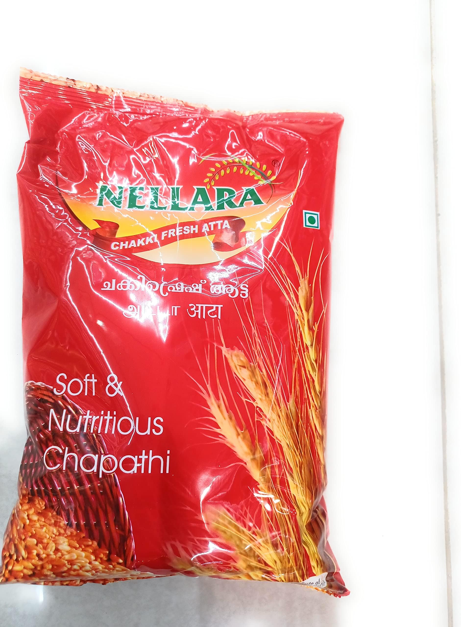 Nellara chalking fresh atta 1kg