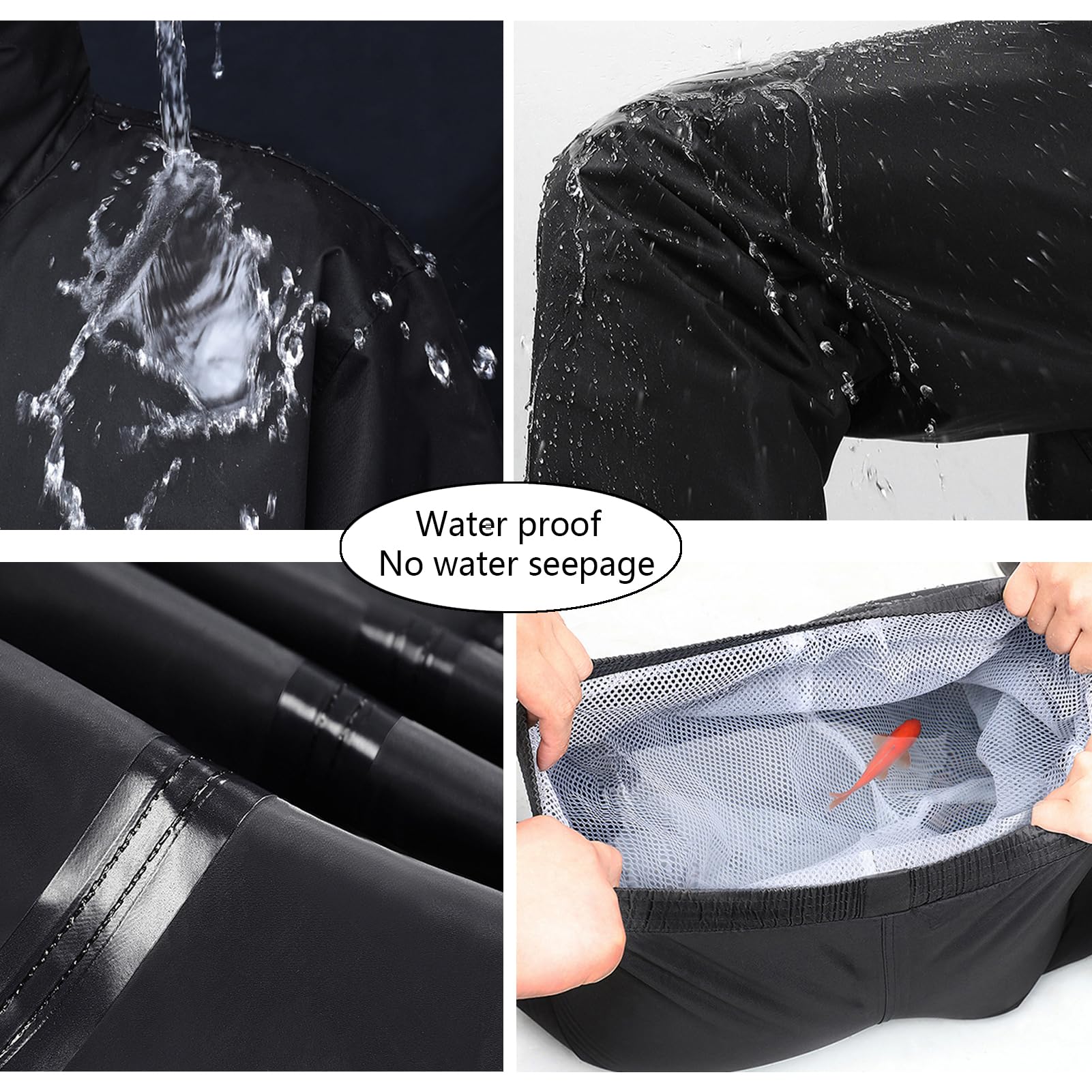 Tuta Antipioggia All'aperto Highlight Riflettente Impermeabile di Sicurezza Divisa Pantaloni Giacca Antipioggia Traspirante per Gli Uomini Donne