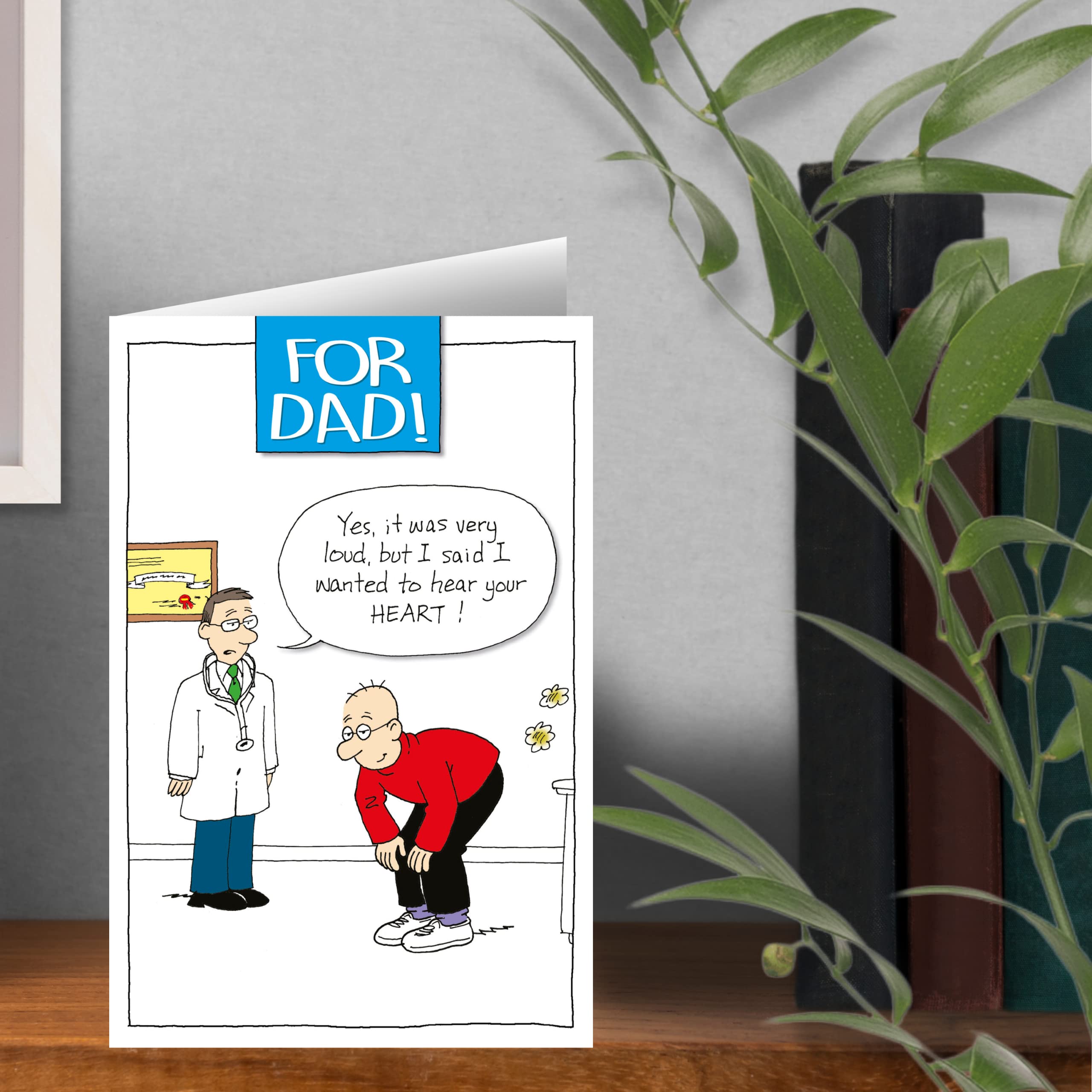 Emotional Rescue Vatertagskarte – Lustige Und Humorvolle Karte Mit Spruch, Inkl. Umschlag, Aus Recyceltem Papier