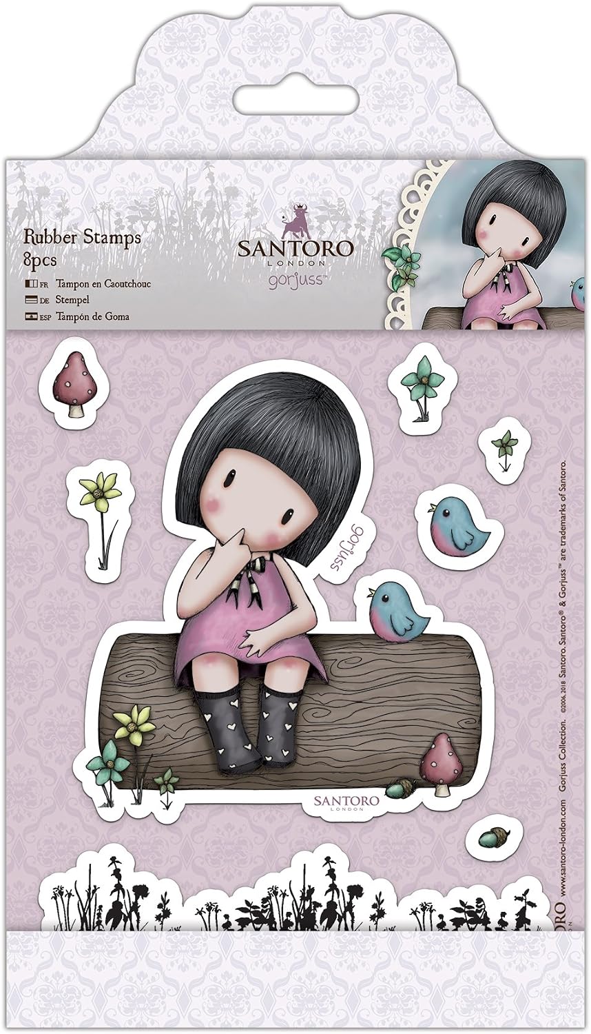 Docrafts SG In/Garden RubberStampPomPom