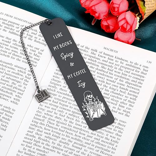 Miniatura 2 de Marcapáginas divertido para mujeres, amantes de los libros adultos, marcapáginas picante para regalo de Halloween, lector de libros picante,
