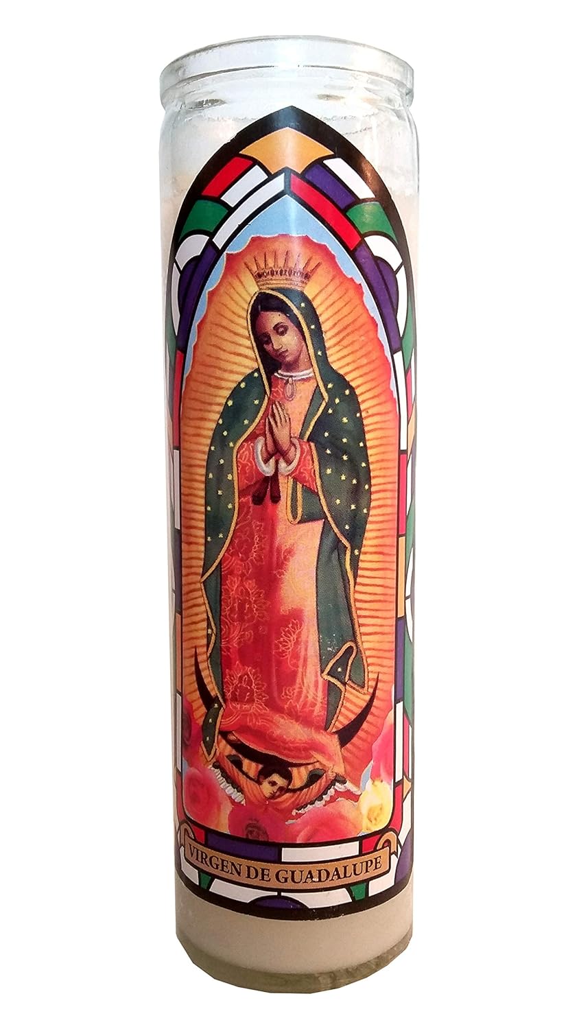 George Virgen De Guadalupe Devotional Candle