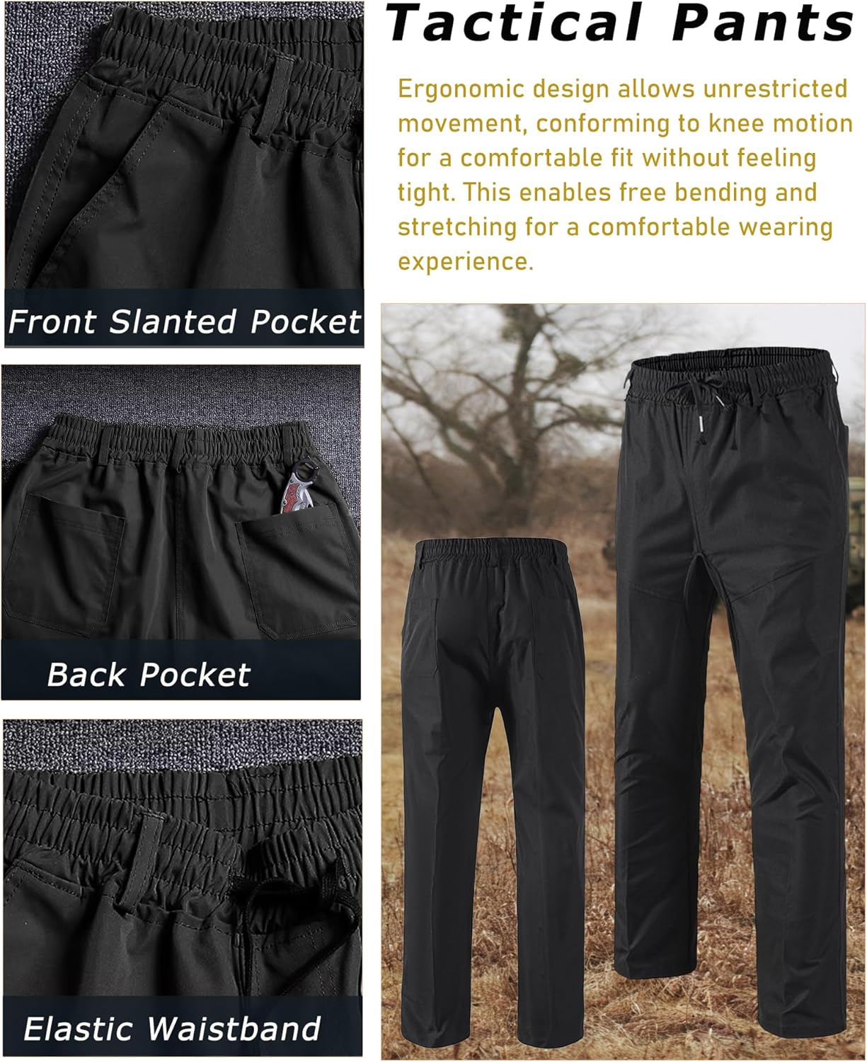 Men's Lightweight Tactical Jacket and Pants Waterproof Military Uniform for Airsoft Paintball Hunting Outdoor Gear