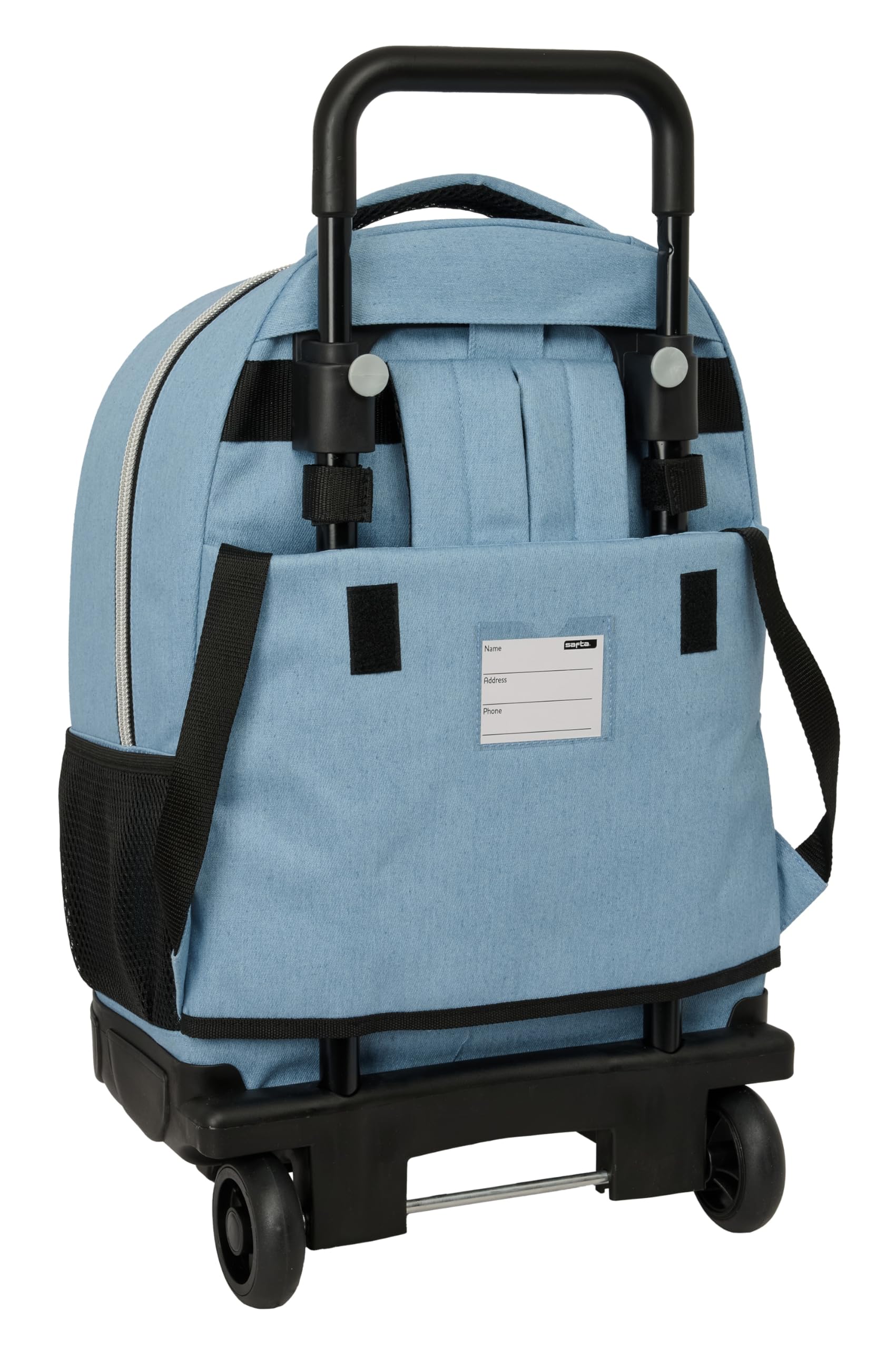 K-Pop Demon Hunters HUNTR/X Großer Rucksack mit Rädern, kompakt, abnehmbar, ideal für Kinder verschiedener Altersgruppen, bequem und vielseitig, Widerstandsfähigkeit, 33 x 22 x 45 cm