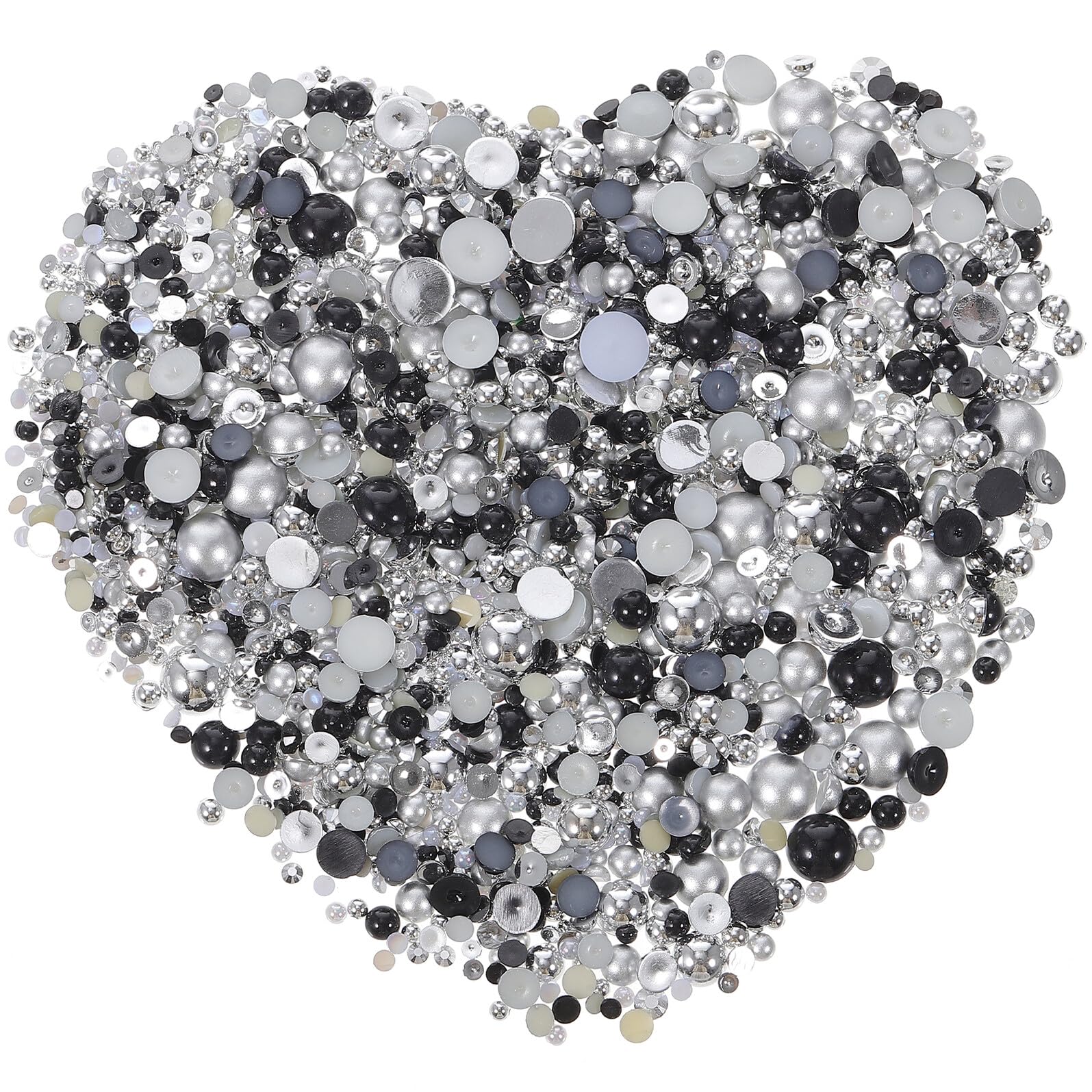 5 Pezzi Adesivi Unghie Resistenti Decorazioni per Unghie con Resinose e Strass per Nail Art Te Accessori Manicure Facili da Applicare per Domestico e Salone