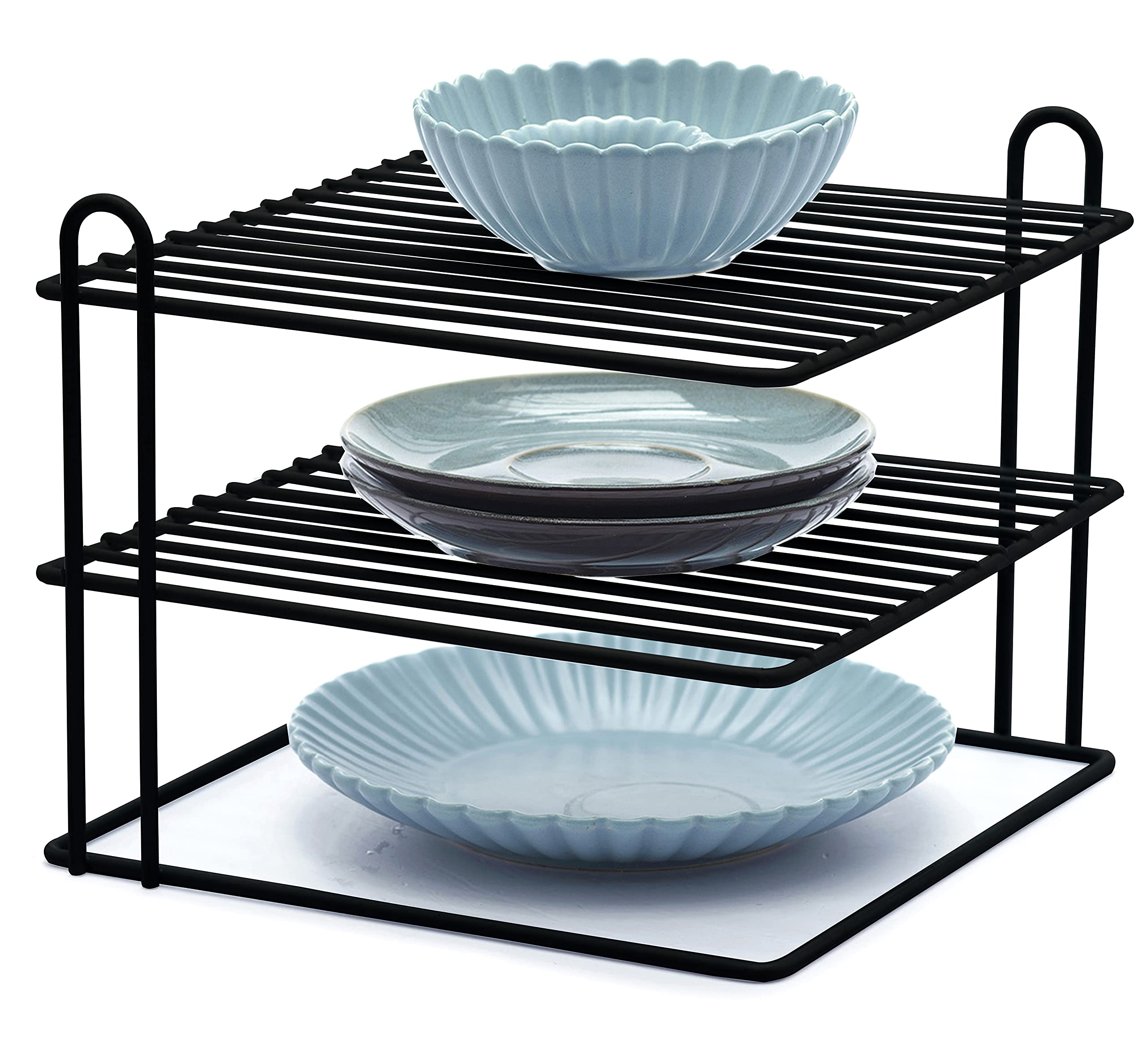 Buy B&Z Heavy Duty Rust Free Plastic Coated 3 Tier Kitchen