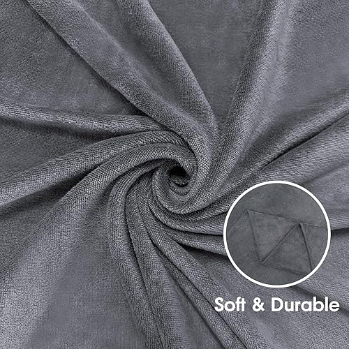 Miniatura 5 de JML Toallas de baño, paquete de 2 toallas de baño de microfibra de 30 x 60 pulgadas (1.5 libras), toallas de microfibra suave y absorbente para el