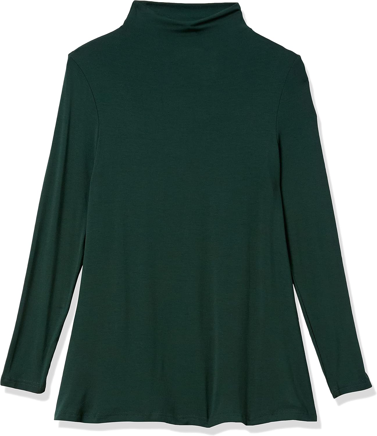 Amazon Essentials Women's Jersey Long-Sleeve Mock Neck Swing Tunic - Image 5